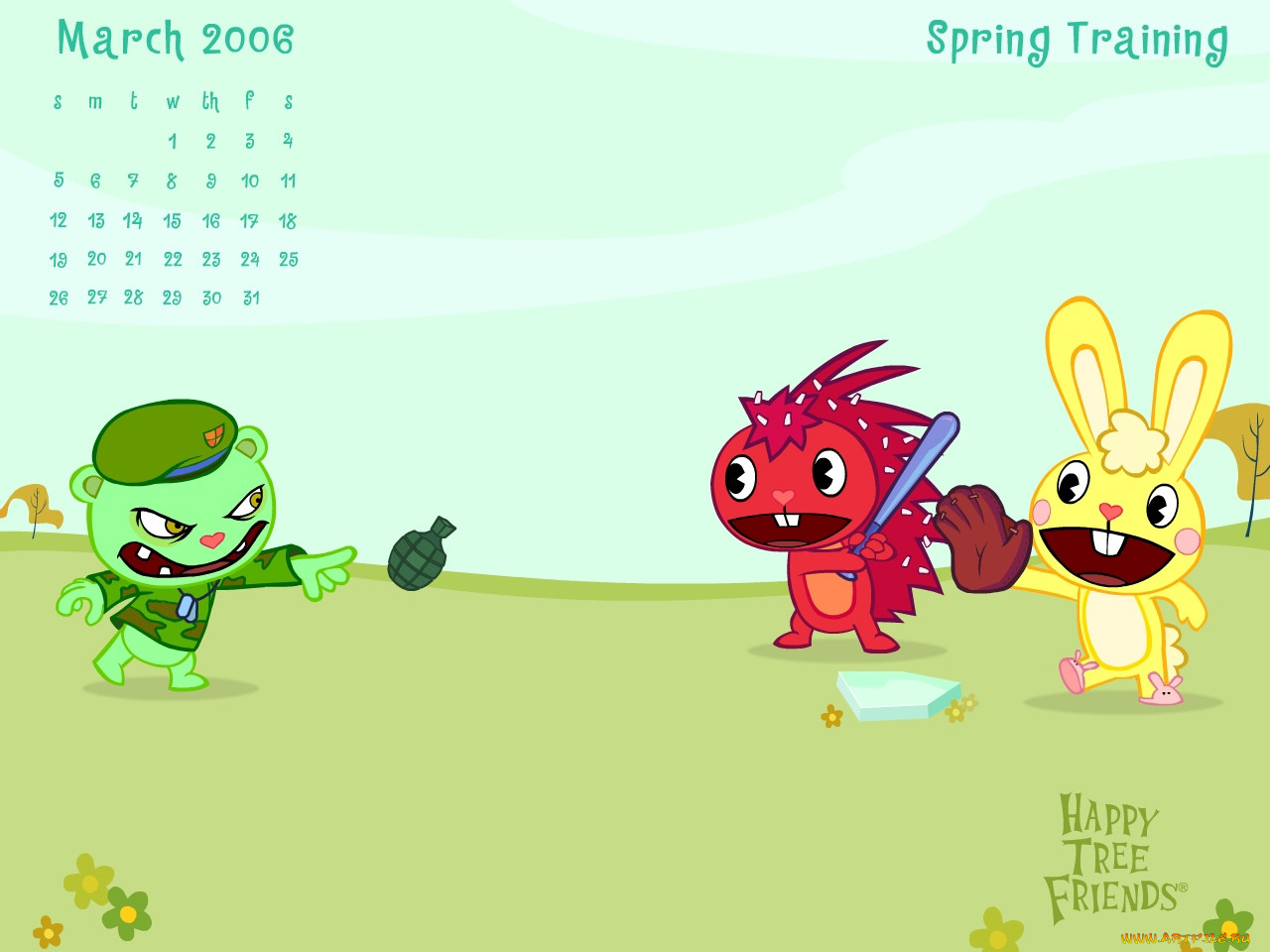 Обои Мультфильмы Happy Tree Friends, обои для рабочего стола, фотографии  мультфильмы, happy, tree, friends Обои для рабочего стола, скачать обои  картинки заставки на рабочий стол.